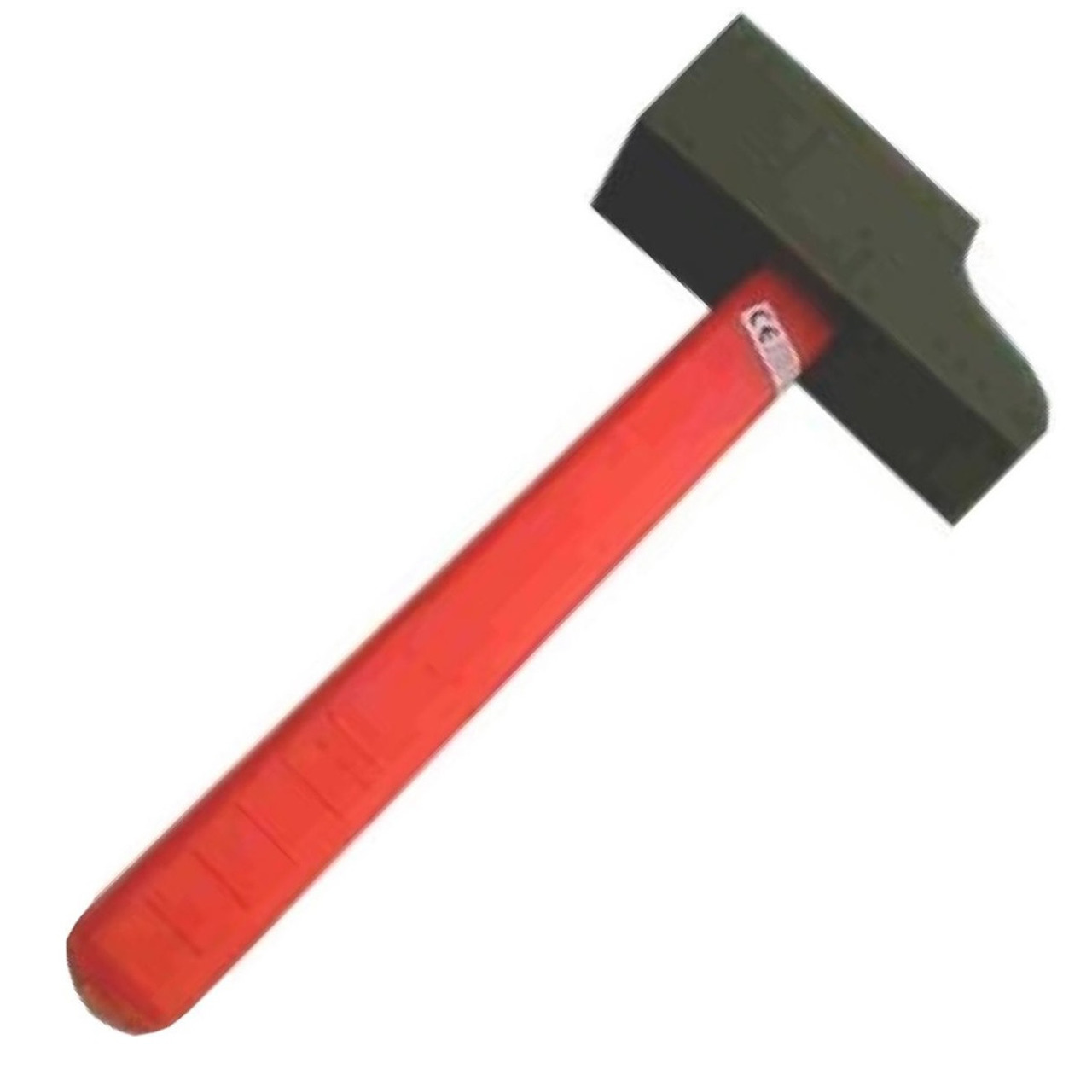 Decoratie hamer met schuimkop 38 cm - Verkleed accessoires/wapens
