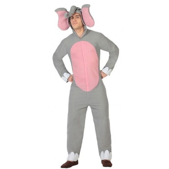 Dierenpak olifant verkleed kostuum voor volwassenen