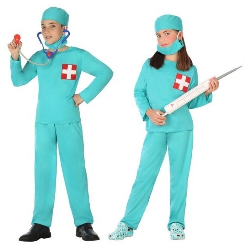 Dokter/chirurg verkleed kostuum voor jongens en meisjes