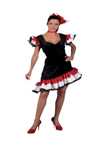 Flamenco kostuum voor dames