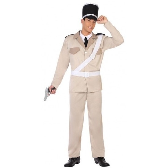 Franse gendarmerie/politie verkleed pak/kostuum voor volwassenen
