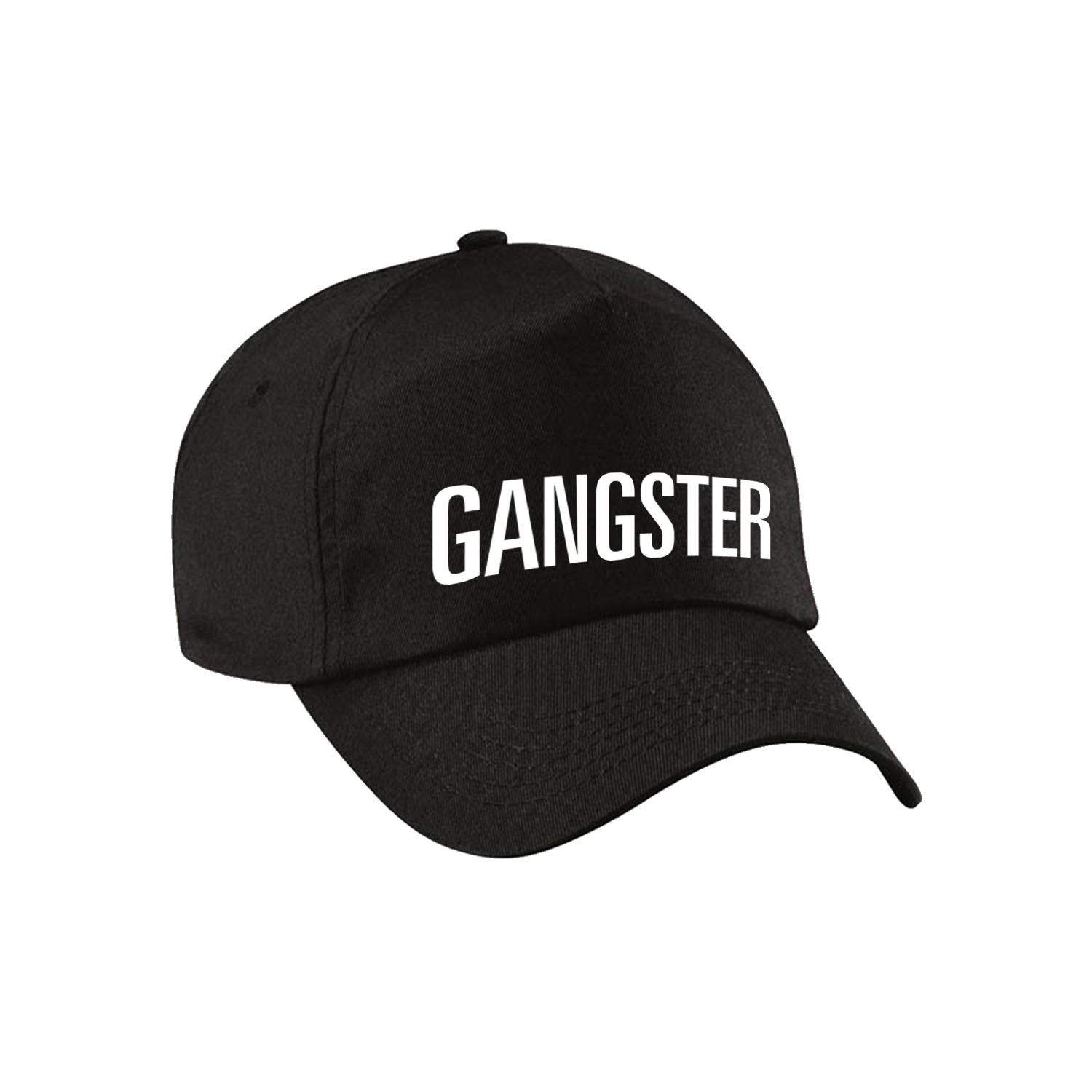 Gangster verkleed pet zwart volwassenen