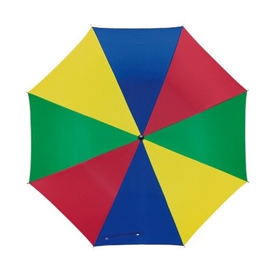 Gekleurde kinder paraplu 72 cm