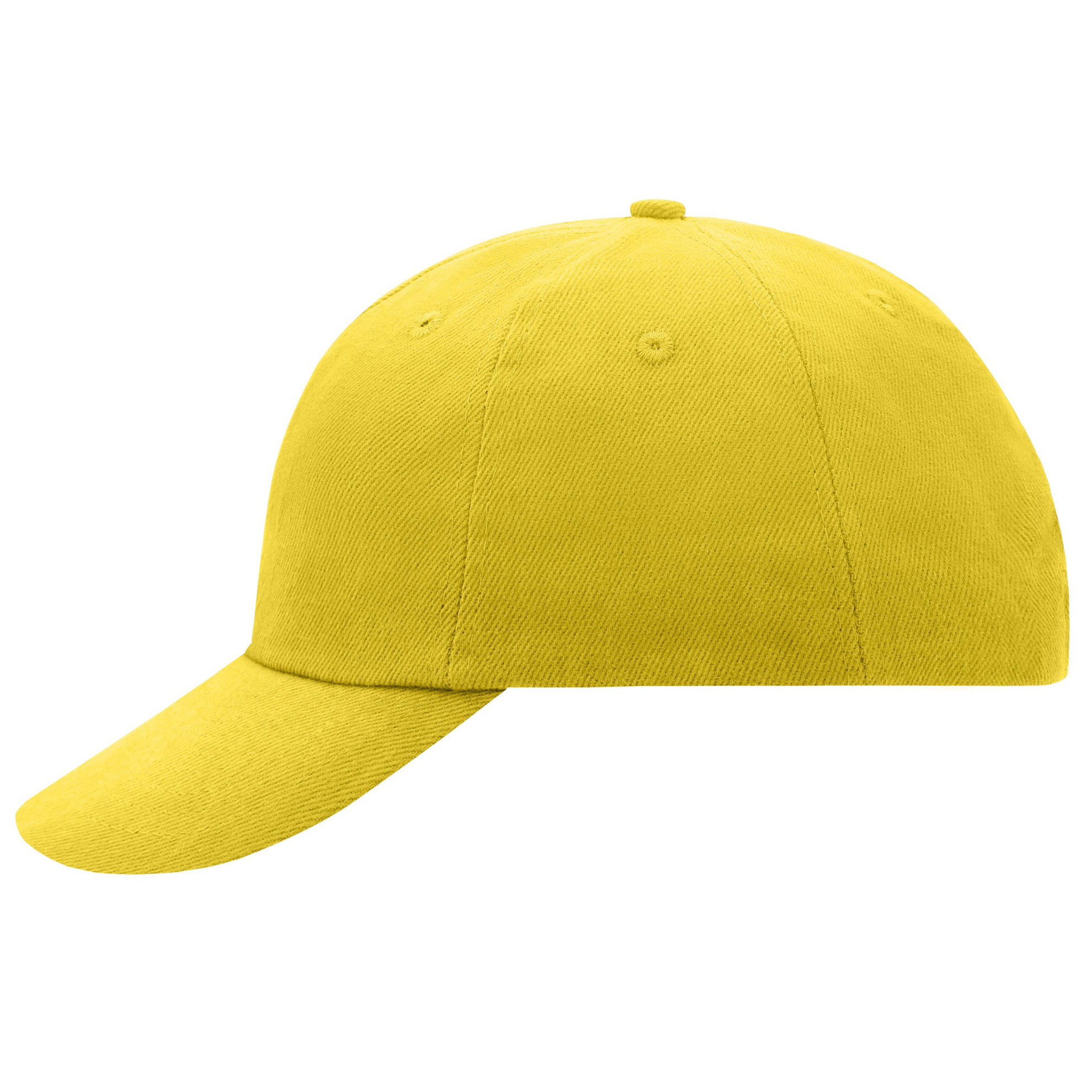 Gele baseballcap voor volwassenen