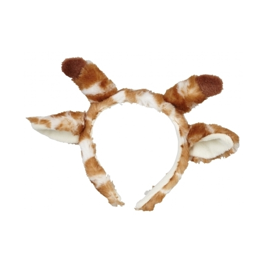 Giraffe dieren verkleed oren diadeem kids