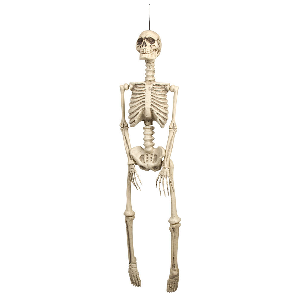 Halloween - Hangende horror decoratie skelet 92 cm