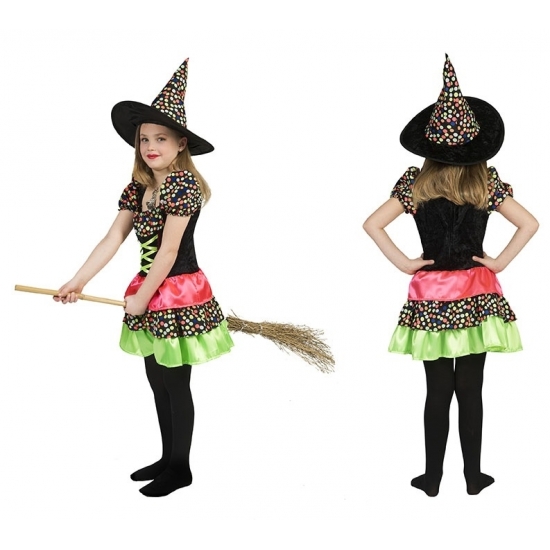 Halloween - Heksen jurk voor meisjes