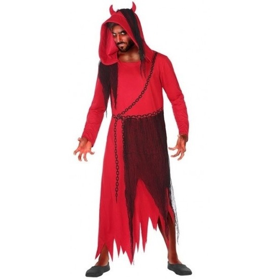 Halloween - Horror duivel/kwelgeest verkleed kostuum voor heren