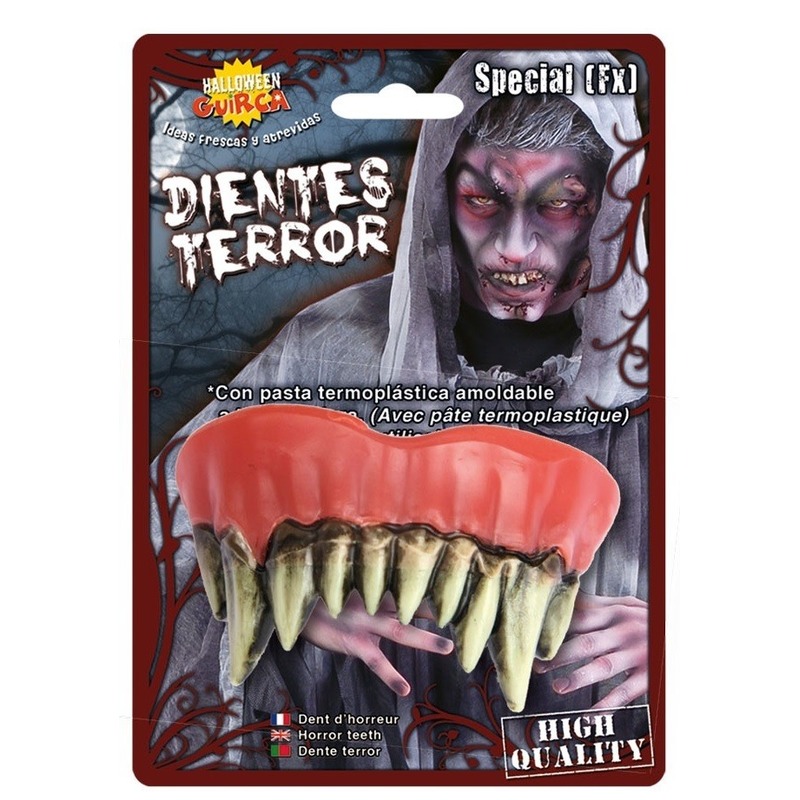 Halloween - Horror monster gebit/neptanden Halloween accessoire