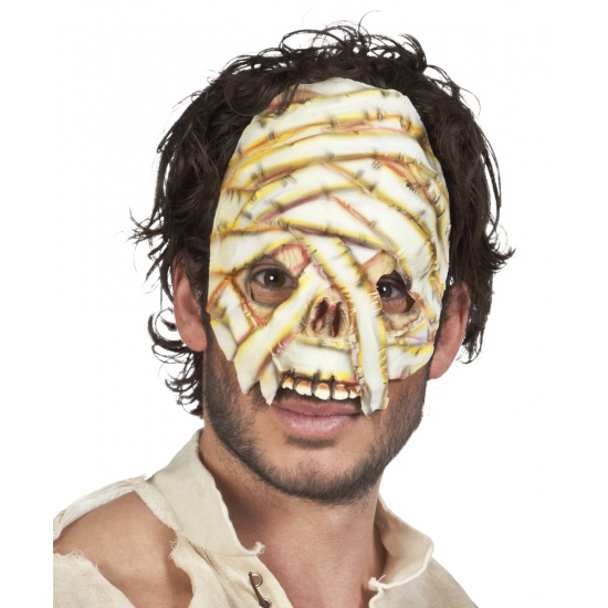 Halloween - Mummie masker voor volwassenen