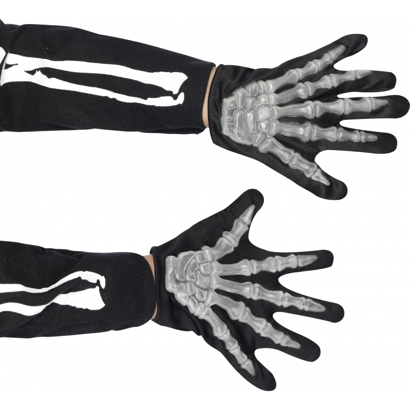 Halloween - Skelet / geraamte handschoenen voor kinderen