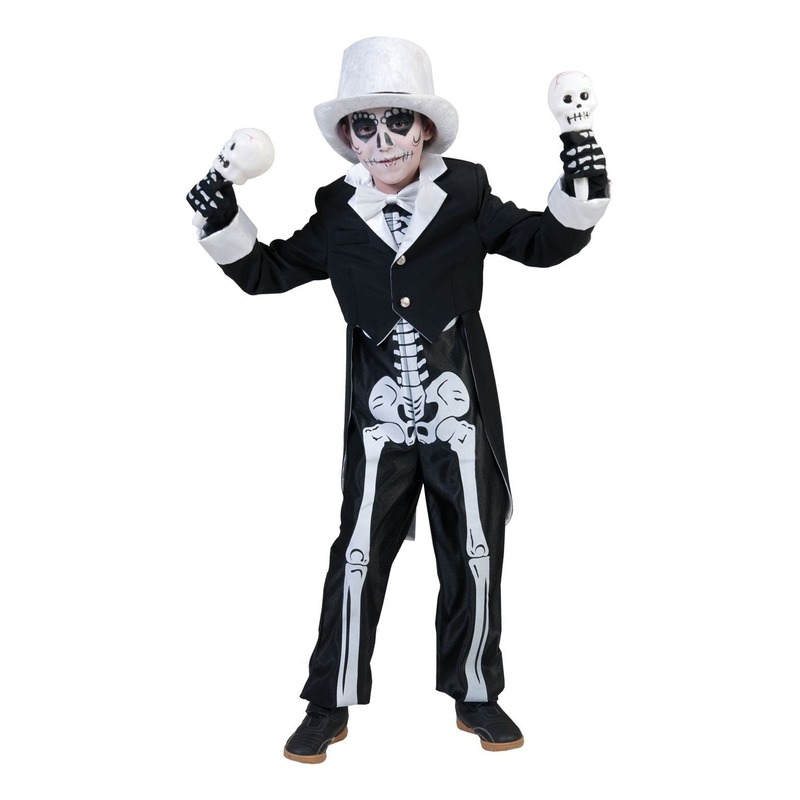 Halloween - Skelet kostuum voor jongens
