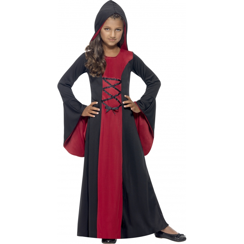 Halloween - Vampier mantel voor meiden