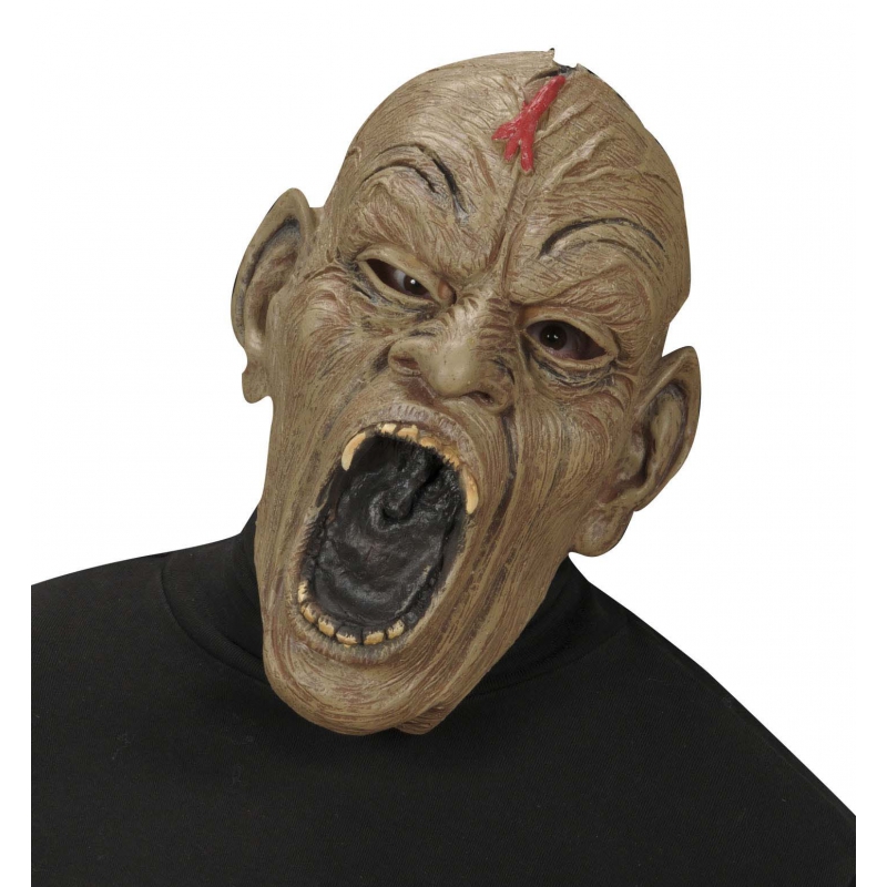 Halloween - Zombie masker met open mond voor volwassenen