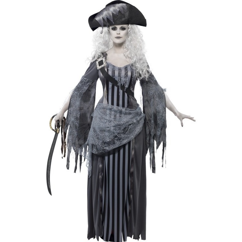 Halloween - Zombie piraten kostuum voor dames