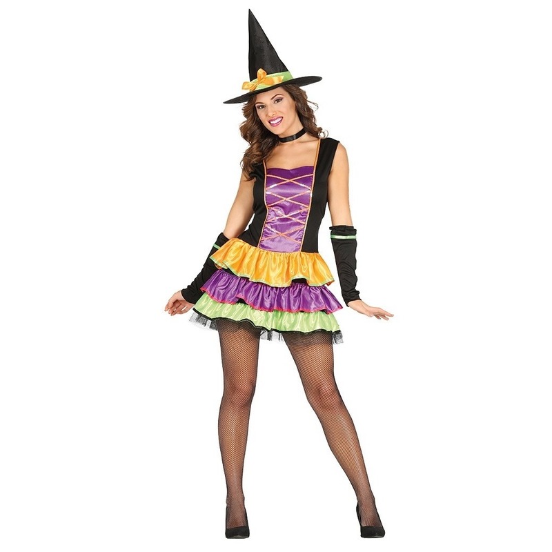 Halloween - Zwart heksen kostuum voor dames