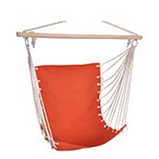 Hangstoel/hangende stoel oranje 100 x 60 cm