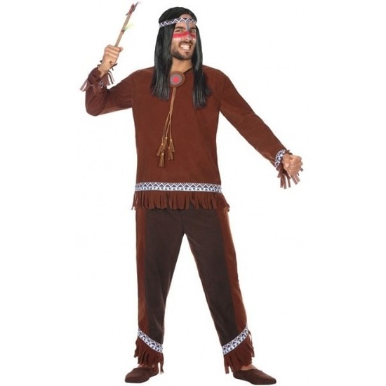 Indianen Choctaw verkleed pak/kostuum voor heren