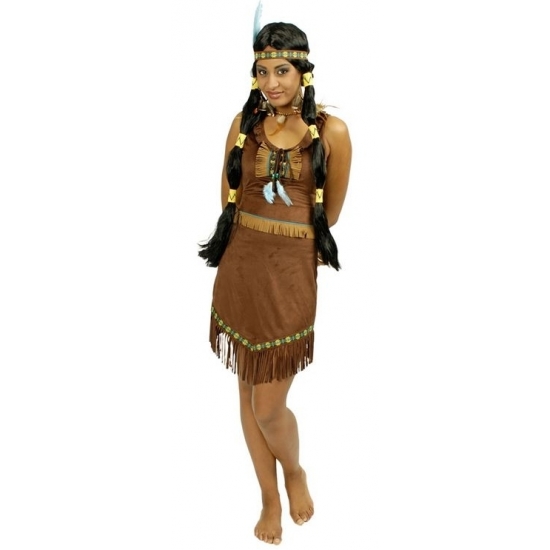 Indianen jurk Prairie voor dames