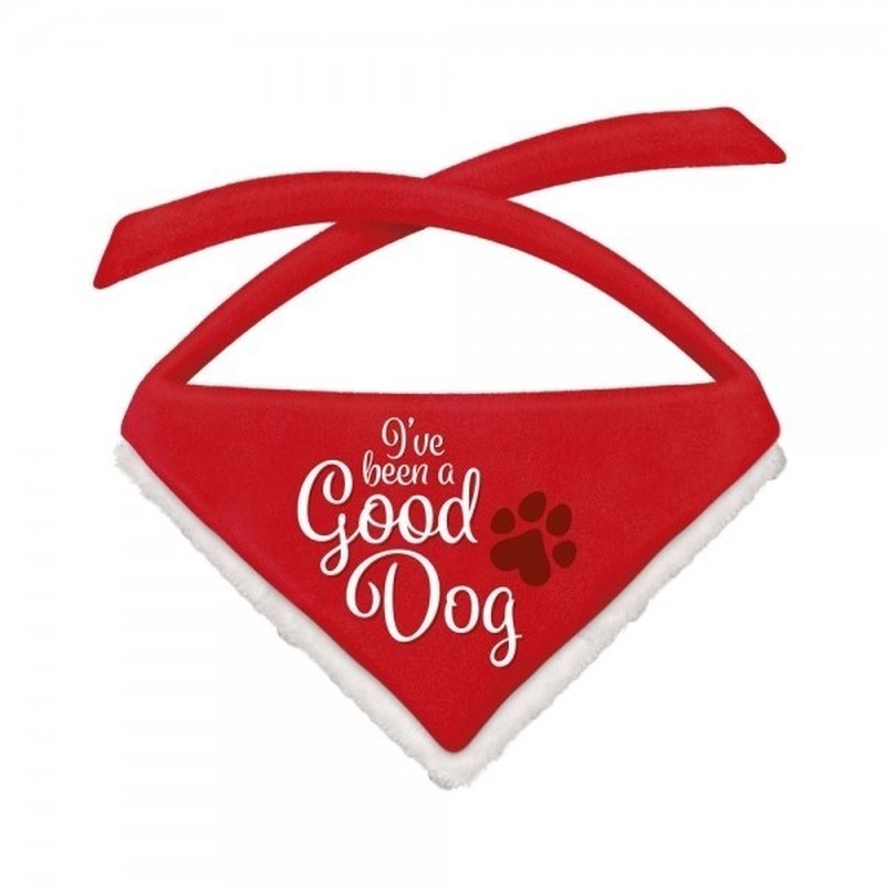 Kerst bandana/sjaaltjes voor grote honden Good Dog
