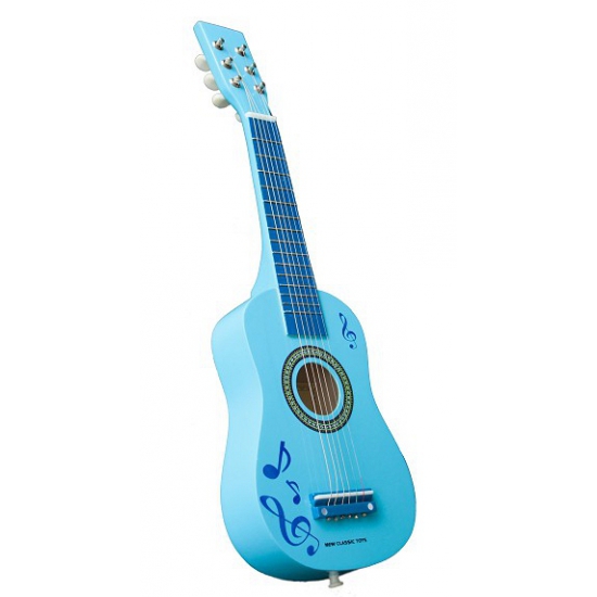 Kinder gitaar blauw 60 x 19 x 5.5 cm