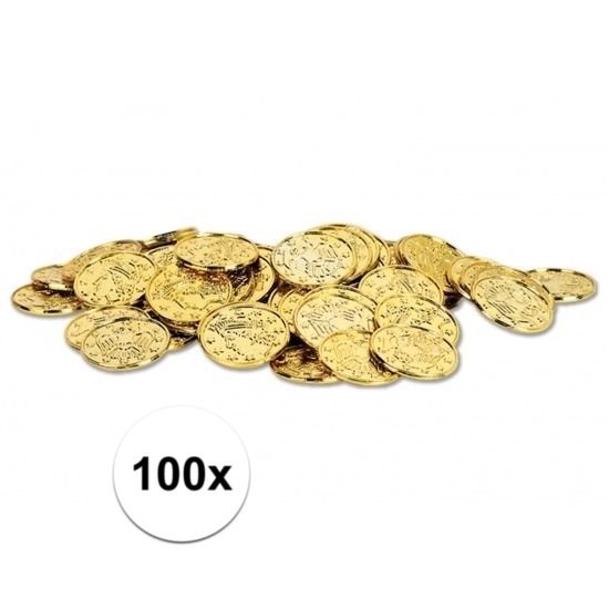 Kinderspeelgoed piratengeld gouden munten