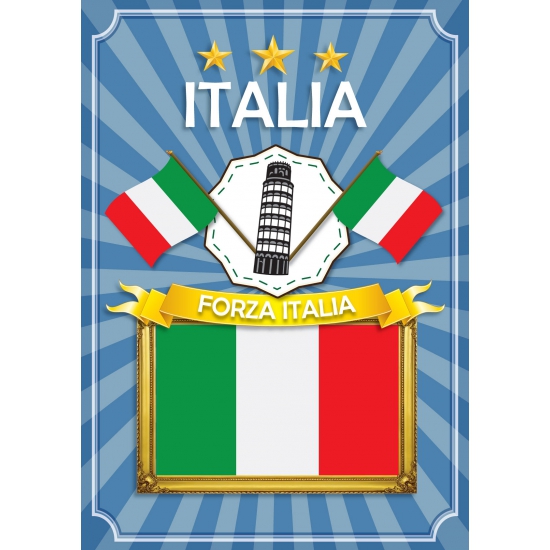 Landenposter Italia thema
