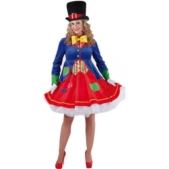 Luxe clowns jurkje Lucky voor dames