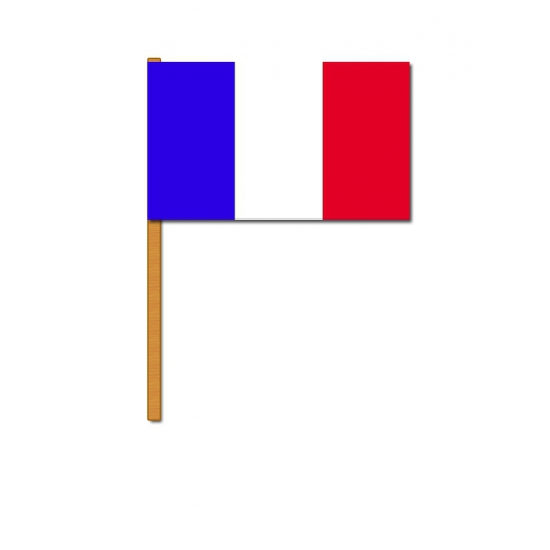 Luxe zwaaivlag Frankrijk
