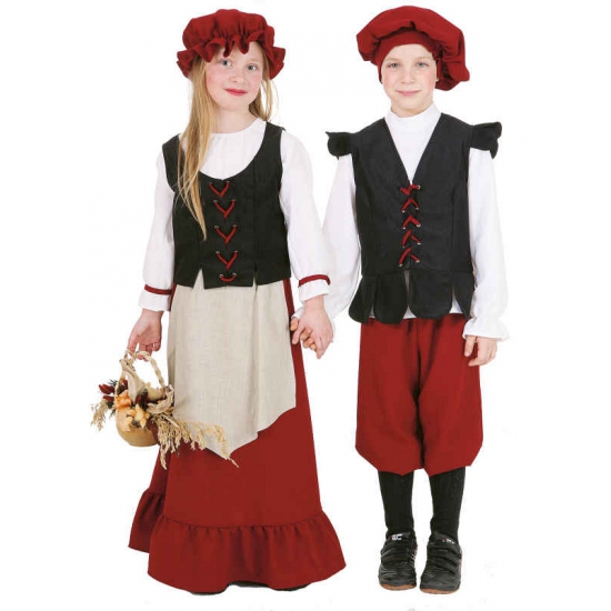 Middeleeuws jongens kostuum