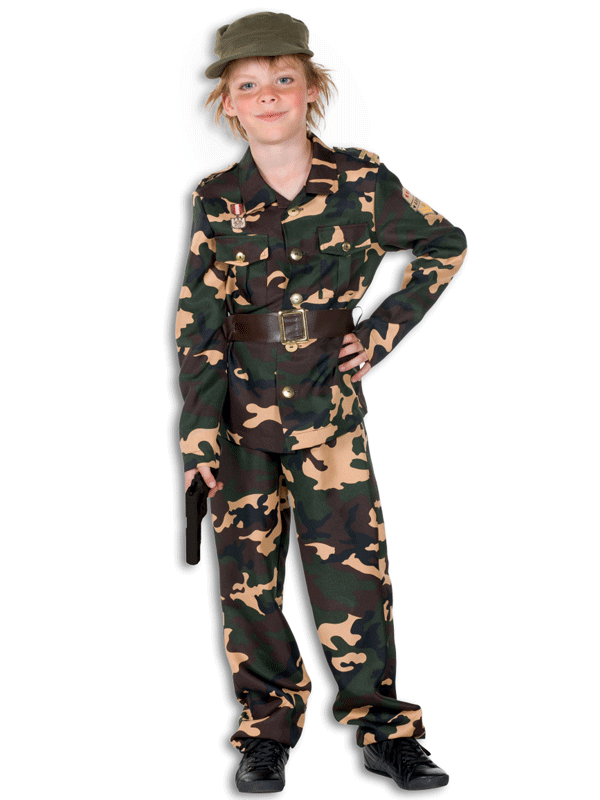 Militair kostuum voor kinderen