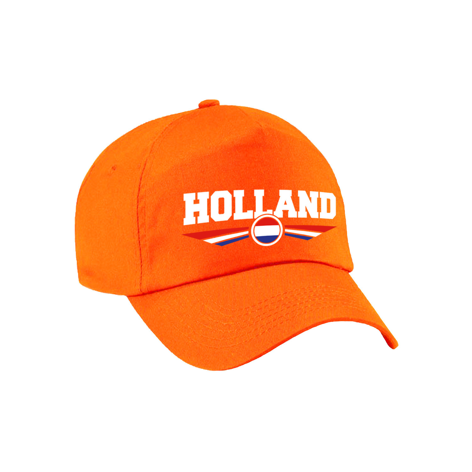 Nederland - Holland landen pet - baseball cap oranje kinderen