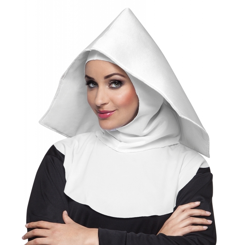 Nonnen verkleed hoofdkapje Moeder Overste