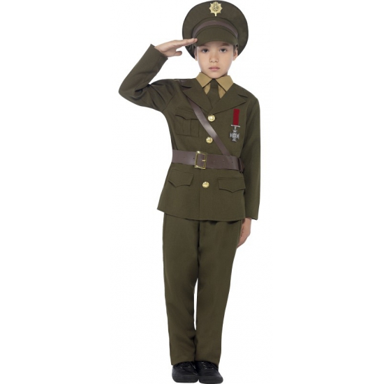 Officier outfit voor kinderen