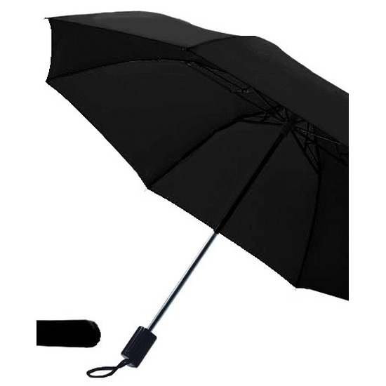 Opvouwbare paraplu zwart 85 cm