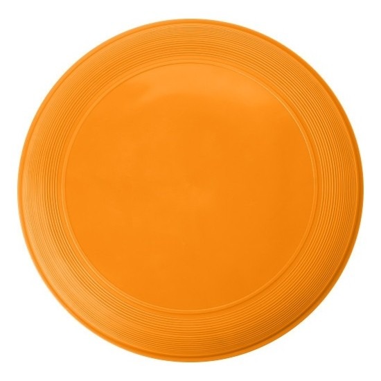 Oranje speelgoed frisbee 21 cm