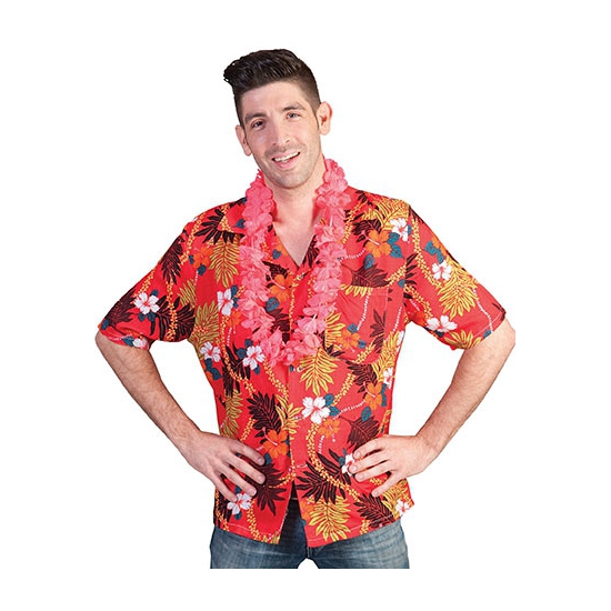 Overhemd met tropische print