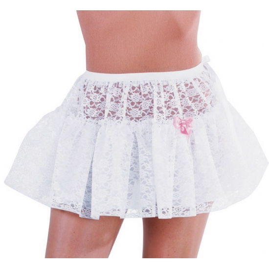 Petticoat/tutu wit kant voor dames