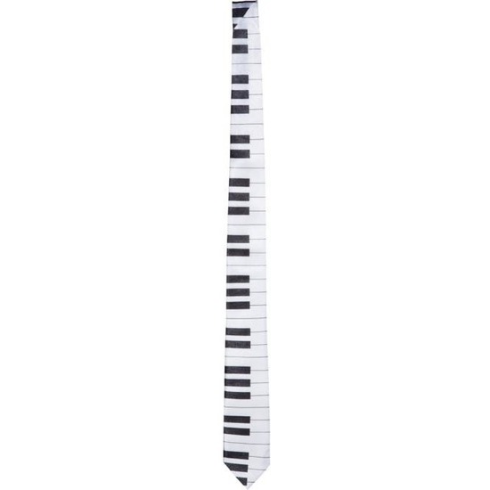 Piano verkleed stropdas voor volwassenen