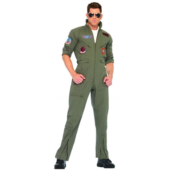 Piloten pak verkleed kostuum voor heren