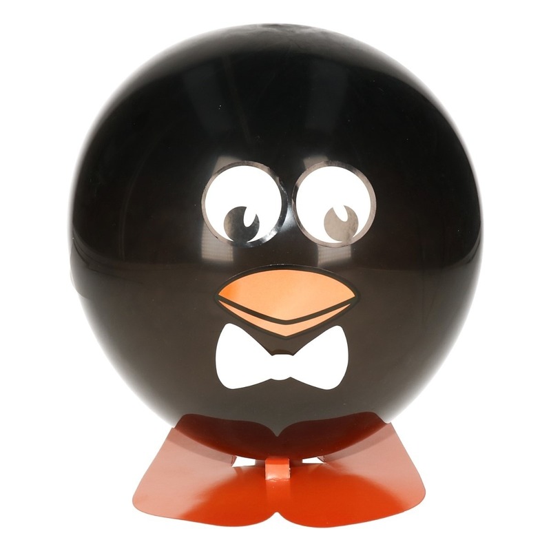 Pinguin ballon versieren 27 cm