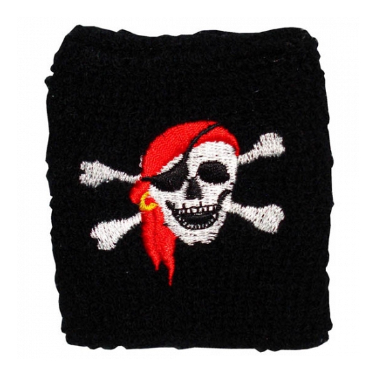 Piraat pols zweetbanden