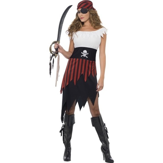 Piraten jurk voor dames