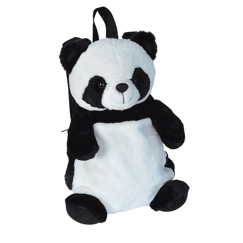 Pluche panda beer rugzak/rugtas knuffel 33 cm