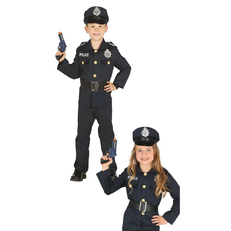 Politie agent verkleed kostuum voor jongens/meisjes