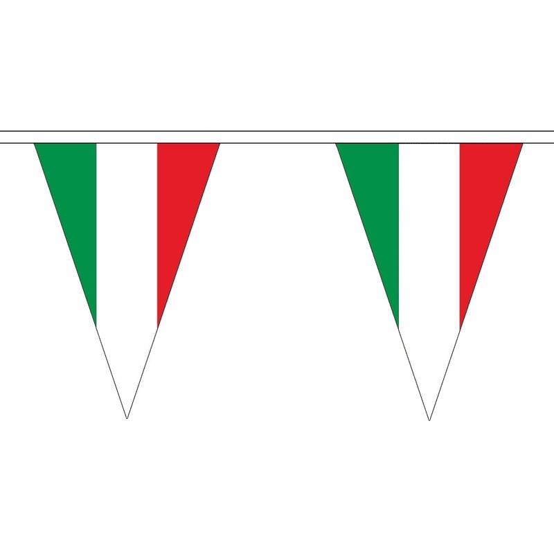 Polyester vlaggenlijn Italie 5 meter