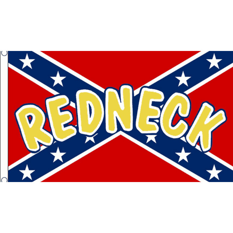 Rednecks vlag 90 x 150 cm