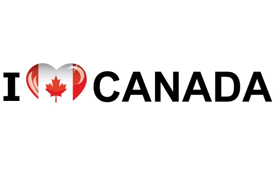 Reiskoffer sticker I Love Canada