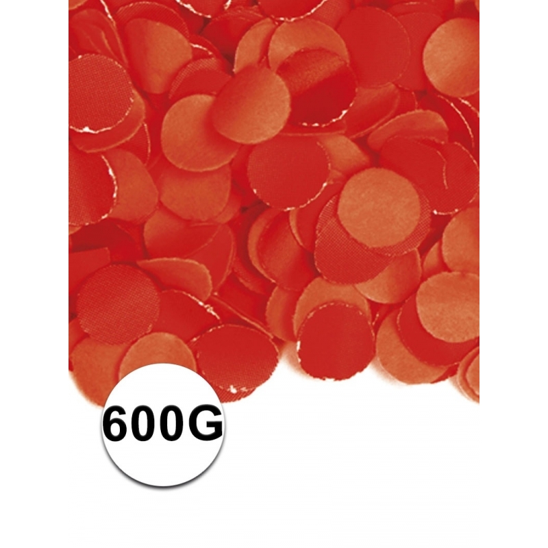 Rode confetti 600 gram
