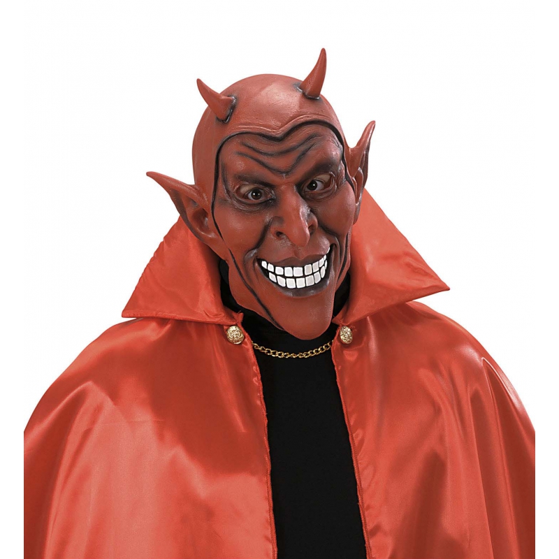 Rode duivel masker voor volwassenen